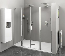 POLYSAN - ZOOM LINE sprchové dvere 1600, číre sklo (ZL1416)