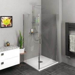 POLYSAN - ZOOM obdĺžniková sprchová zástena 800x700 L/P varianta (ZL1280ZL3270)