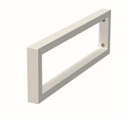 Príslušenstvo konzola Naturel Dolce 45x14x3 cm biela mat KONZOĽAH45BM (KONZOĽAH45BM)