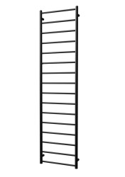 Radiátor ISAN Aura 114x30 cm čierny zamat DDIN11400300CSM (DDIN11400300CSM)