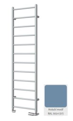 Radiátor kombinovaný ISAN Aura 138x40 cm holubí modř RAL5014 DDIN13800400SK07 (DDIN13800400HM)