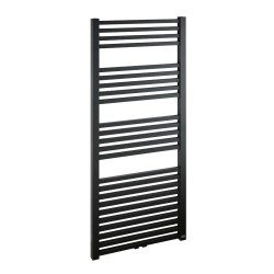 Radiátor kombinovaný Isan Quadrat 150,5x60cm stredové pripojenie čierna matná DQUA15050600CSMS (DQUA15050600CSMS)