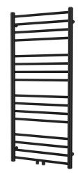 Radiátor kombinovaný SAT Paul 114x50 cm stredové pripojenie čierna matná SATRAPA1140500SBL (SATRAPA1140500SBL)
