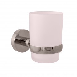 RAV Slezák - COLORADO - Kúpeľňový doplnok Držiak kefiek sklenený, Metal Grey - lesklá COA0201MGL (COA0201MGL)