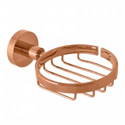 RAV Slezák - COLORADO - Kúpeľňový doplnok Mydlenka drôtená, Zlatá Ružová - kartáčovaná COA0301ZRK (COA0301ZRK)