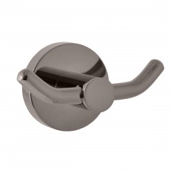 RAV Slezák - COLORADO - Kúpeľňový doplnok Vešiačik dvojitý, Metal Grey - kartáčovaná COA0102MGK (COA0102MGK)