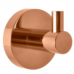 RAV Slezák - COLORADO - Kúpeľňový doplnok Vešiačik, Zlatá Ružová - kartáčovaná COA0100ZRK (COA0100ZRK)