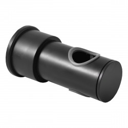 RAV Slezák - Držiak na stenu k tyči MD0763CMAT, Farba: čierna matná (PD0099CMAT)