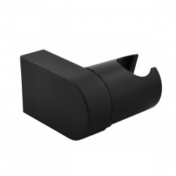 RAV Slezák - Držiak sprchy otočný čierny - plast, Farba: plast, Povrchová úprava: Čierna matná (PD0212CMAT)