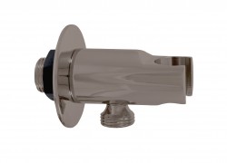 RAV Slezák - Držiak sprchy s vývodom pre hadicu metal grey - kartáčovaná, Farba: METAL GREY - kartáčovaná, Povrchová úprava: PVD (MD0614RMGK)