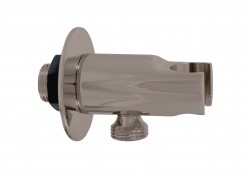 RAV Slezák - Držiak sprchy s vývodom pre hadicu metal grey - lesklá, Farba: METAL GREY - lesklá, Povrchová úprava: PVD (MD0614RMGL)