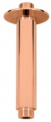 RAV Slezák - Držiak stropný pre hlavovú sprchu 15 cm - zlatá ružová kartáčovaná, Farba: ZLATÁ RUŽOVÁ - kartáčovaná, Povrchová úprava: PVD (MD0311ZRK)
