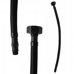 RAV Slezák - Flexi hadice - čierna matná, Farba: čierna matná, Rozmer: M10x1 x 3/8'', dĺžka 35 cm (IF0038CMAT)