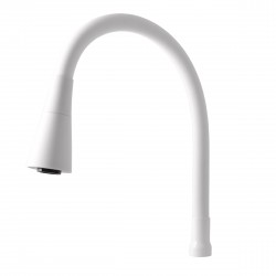 RAV Slezák - Flexi ramienko so sprchou - biele, Farba: biela / chróm (SR0013B)