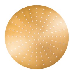 RAV Slezák - Hlavová sprcha okrúhla kovová ø 30 cm so 4-otvorovými tryskami, Farba: ZLATÁ - lesklá, Povrchová úprava: PVD (KS0001/4Z)