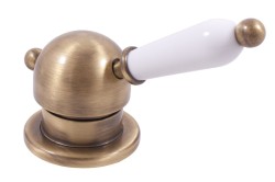 RAV Slezák - Mixážny rúčka LABE STARÁ MOSADZ, Farba: stará mosadz, Rozmer: 1/2 '' (L568.5SM)