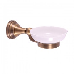 RAV Slezák - Mydelnička keramická, Farba: mosadz / keramika (MKA0300SM)