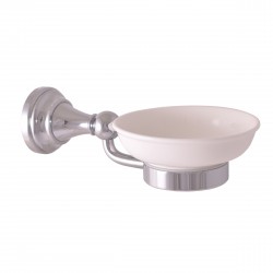 RAV Slezák - Mydelnička sklenená, Farba: chróm (MKA0300)