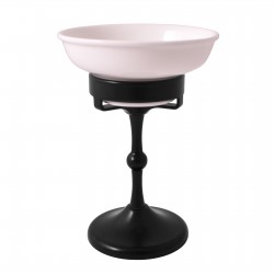 RAV Slezák - Mydlenka keramická čierna matná Kúpeľňový doplnok MORAVA RETRO, Farba: čierna matná (MKA0301CMAT)