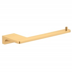 RAV Slezák - NIL - Kúpeľňový doplnok Držiak toaletného papiera bez krytu, Zlatá - kartáčovaná NLA0401ZK (NLA0401ZK)