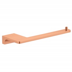 RAV Slezák - NIL - Kúpeľňový doplnok Držiak toaletného papiera bez krytu, Zlatá Ružová - kartáčovaná NLA0401ZRK (NLA0401ZRK)