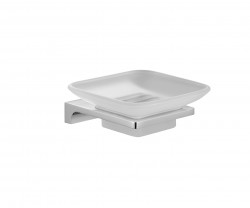 RAV Slezák - NIL - Kúpeľňový doplnok Mydlenka sklenená, Chróm NLA0300 (NLA0300)