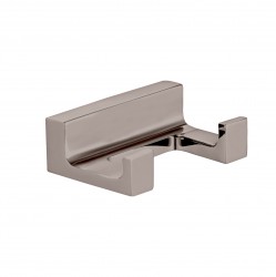 RAV Slezák - NIL - Kúpeľňový doplnok Vešiačik dvojitý Kúpeľňový doplnok, Metal Grey lesklá NLA0102MGL (NLA0102MGL)