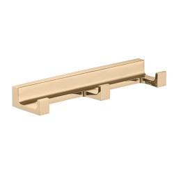 RAV Slezák - NIL - Kúpeľňový doplnok Vešiačik trojitý, Zlatá - lesklá NLA0105Z (NLA0105Z)