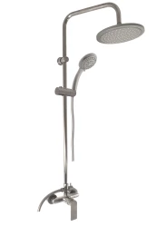 RAV Slezák - NIL - Sprchový systém s vodovodnou batériou, Metal Grey - lesklá NL182.5/7-61MGL (NL182.5/7-61MGL)