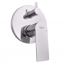 RAV Slezák - NIL - Vaňová/Sprchová batéria podomietková 2-cestná s telesom, Chróm NL185 (NL185)