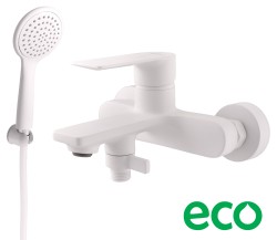 RAV Slezák - NIL - Vaňový set s batériou, Biela matná NL154.5/1BMAT (NL154.5/1BMAT)