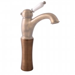 RAV Slezák - Podstavec k umývadlové stojánkové batérii L26SM, L27SM, Farba: stará mosadz, Rozmer: 150 mm (MD0790-15SM)