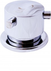 RAV Slezák - Prepínač veľký - keramický, Farba: chróm (MD0448)