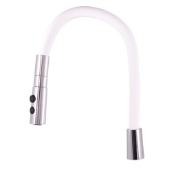 RAV Slezák - Ramienko flexi AMUR so sprchou, Farba: biela (SR0016B/12)