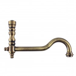 RAV Slezák - Ramíno okrúhle RETRO - stará mosadz, Farba: stará mosadz (SR0165SM)