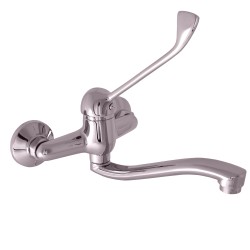 RAV Slezák - RAV - RAV - RAV - odovodné batérie drezová / umývadlová s lekárskou pákou, Farba: chróm, Rozmer: 100 mm SA601.0 / 26