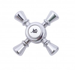 RAV Slezák - Ručka MORAVA, MORAVA RETRO, Farba: chróm - 3, Rozmer: teplá (KR3002)