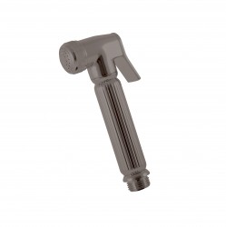 RAV Slezák - Ručná sprcha k bidetovej batérii so stop ventilom - metal grey kartáčovaná, Farba: METAL GREY - kartáčovaná (KS0005MGK)