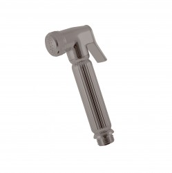 RAV Slezák - Ručná sprcha k bidetovej batérii so stop ventilom - metal grey lesklá, Farba: METAL GREY - lesklá (KS0005MGL)