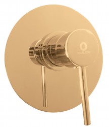 RAV Slezák - SEINA - Sprchová batéria podomietková 1-cestná s telesom, Zlatá - kartáčovaná SE983LZK (SE983LZK)