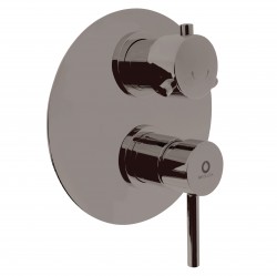 RAV Slezák - SEINA - Vaňová/Sprchová batéria podomietková 2-cestná s telesom, Metal grey - kartáčovaná SE986KMGK (SE986KMGK)