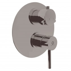 RAV Slezák - SEINA - Vaňová/Sprchová batéria podomietková 2-cestná s telesom, Metal grey - lesklá SE986KMGL (SE986KMGL)