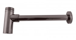 RAV Slezák - Sifón umývadlový - metal grey - kartáčovaná matná, Farba: METAL GREY - kartáčovaná matná (MD0232MGK)