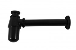 RAV Slezák - Sifón umývadlový o 32 čierna matná, Farba: čierna matná (MD0545CMAT)