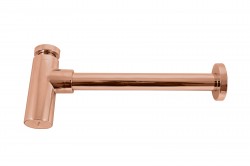 RAV Slezák - Sifón umývadlový - ZLATÁ RUŽOVÁ - kartáčovaná matná, Farba: ZLATÁ RUŽOVÁ - kartáčovaná matná (MD0232ZRK)