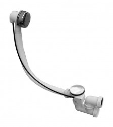 RAV Slezák - Sifón vaňový, Farba: kov / plast, Rozmer: dĺžka 600 mm (MD0471)