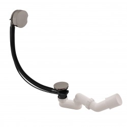 RAV Slezák - Sifón vaňový - METAL GREY - kartáčovaná matná, Farba: METAL GREY - kartáčovaná matná, Rozmer: 600 mm (MD0588MGK)