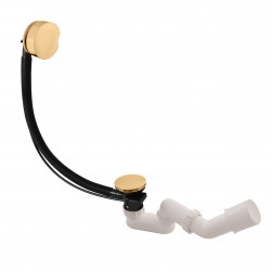 RAV Slezák - Sifón vaňový - Zlatá - kartáčovaná matná, Farba: ZLATÁ - kartáčovaná matná, Rozmer: 600 mm (MD0588ZK)