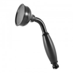 RAV Slezák - Sprchová ružica ručné RETRO čierna matná, Farba: čierna matná (KS0017C)