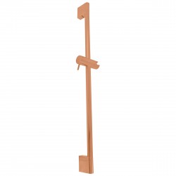 RAV Slezák - Sprchová tyč s posuvným držiakom - zlatá ružová - kartáčovaná, Farba: ZLATÁ RUŽOVÁ - kartáčovaná, Povrchová úprava: PVD (PD0015ZRK)